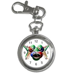 Futuristic Funny Monster Character Face Key Chain Watches by dflcprints