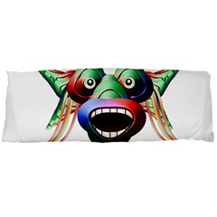 Futuristic Funny Monster Character Face Body Pillow Case Dakimakura (two Sides)