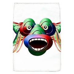 Futuristic Funny Monster Character Face Flap Covers (l) 