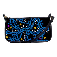 Blue Fantasy Shoulder Clutch Bags