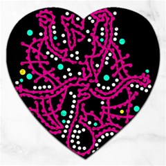 Pink Fantasy Jigsaw Puzzle (heart)