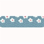 Cloudy Sky With Rain And Flowers Large Bar Mats 32 x8.5  Bar Mat