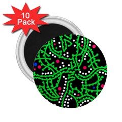 Green Fantasy 2 25  Magnets (10 Pack) 