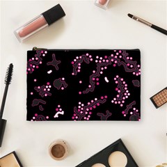 In My Mind - Pink Cosmetic Bag (medium)  by Valentinaart