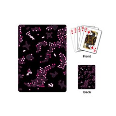 In My Mind - Pink Playing Cards (mini)  by Valentinaart