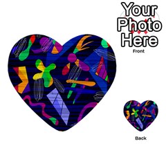 Colorful Dream Multi-purpose Cards (heart) 