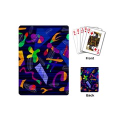 Colorful Dream Playing Cards (mini)  by Valentinaart