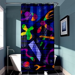 Colorful Dream Shower Curtain 36  X 72  (stall)  by Valentinaart