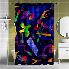 Colorful Dream Shower Curtain 48  X 72  (small)  by Valentinaart