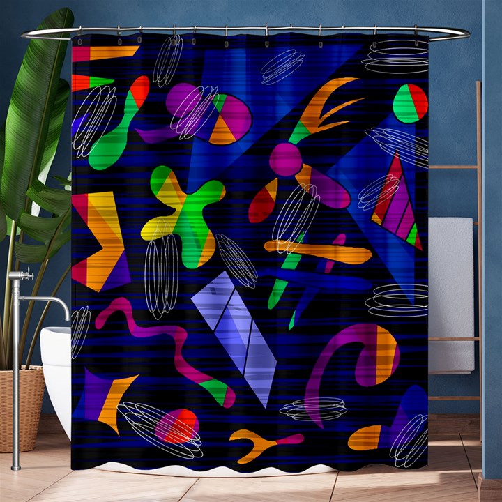 Colorful dream Shower Curtain 60  x 72  (Medium) 