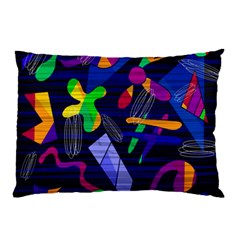 Colorful Dream Pillow Case (two Sides) by Valentinaart