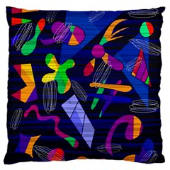 Colorful Dream Standard Flano Cushion Case (one Side) by Valentinaart