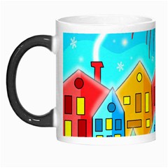 Christmas Magical Landscape  Morph Mugs by Valentinaart