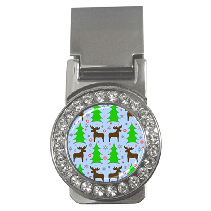 Reindeer and Xmas trees  Money Clips (CZ) 