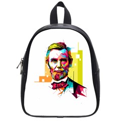 Abraham Lincoln School Bags (small)  by bhazkaragriz