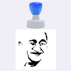 Ghandi Rubber Round Stamps (large)