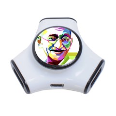 Ghandi 3-port Usb Hub by bhazkaragriz