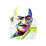 Ghandi Full Print Recycle Bags (S)  Front