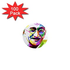 Ghandi 1  Mini Magnets (100 Pack) 