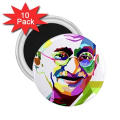 Ghandi 2 25  Magnets (10 Pack) 