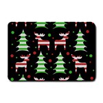 Reindeer decorative pattern Small Doormat  24 x16  Door Mat