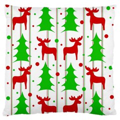 Reindeer Elegant Pattern Standard Flano Cushion Case (one Side) by Valentinaart