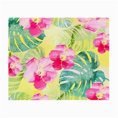 Tropical Dream Hibiscus Pattern Small Glasses Cloth (2-side)