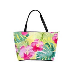 Tropical Dream Hibiscus Pattern Shoulder Handbags