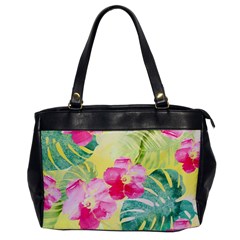 Tropical Dream Hibiscus Pattern Office Handbags by DanaeStudio