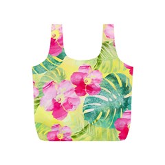 Tropical Dream Hibiscus Pattern Full Print Recycle Bags (s) 