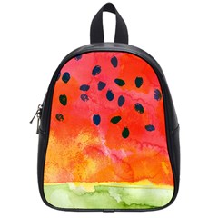 Abstract Watermelon School Bags (small)  by DanaeStudio