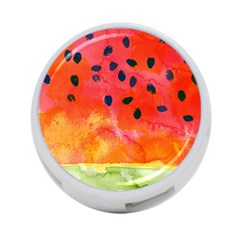 Abstract Watermelon 4-port Usb Hub (one Side)