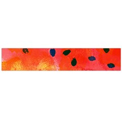 Abstract Watermelon Flano Scarf (large)