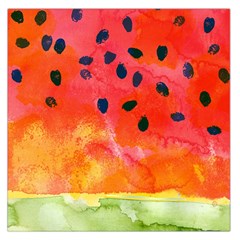 Abstract Watermelon Large Satin Scarf (square) by DanaeStudio