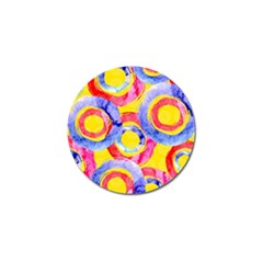 Blue And Pink Dream Golf Ball Marker by DanaeStudio