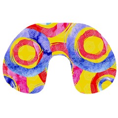 Blue And Pink Dream Travel Neck Pillows