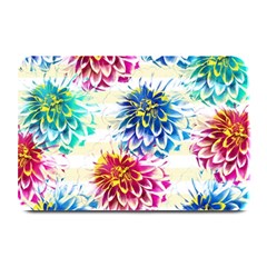 Colorful Dahlias Plate Mats by DanaeStudio