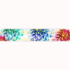 Colorful Dahlias Small Bar Mats by DanaeStudio