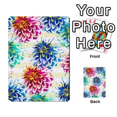 Colorful Dahlias Multi-purpose Cards (rectangle) 