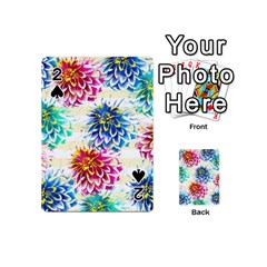 Colorful Dahlias Playing Cards 54 (mini) 