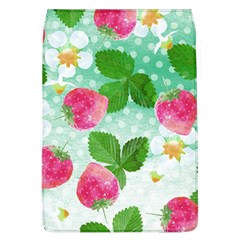 Cute Strawberries Pattern Flap Covers (l)  by DanaeStudio