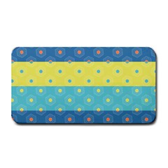 Hexagon And Stripes Pattern Medium Bar Mats by DanaeStudio