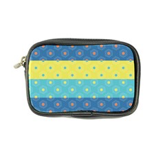 Hexagon And Stripes Pattern Coin Purse by DanaeStudio