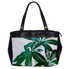 Pachira Leaves  Office Handbags by DanaeStudio