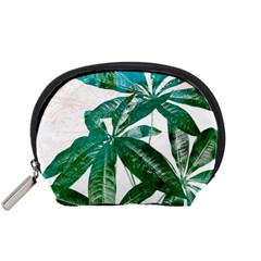 Pachira Leaves  Accessory Pouches (small)  by DanaeStudio