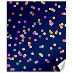 Playful Confetti Canvas 20  X 24  