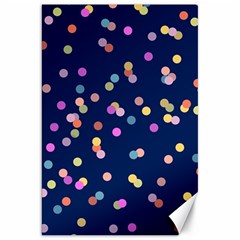 Playful Confetti Canvas 20  X 30  