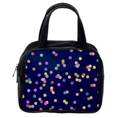 Playful Confetti Classic Handbags (one Side)