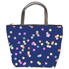 Playful Confetti Bucket Bags by DanaeStudio