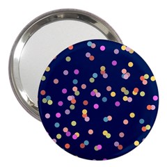 Playful Confetti 3  Handbag Mirrors